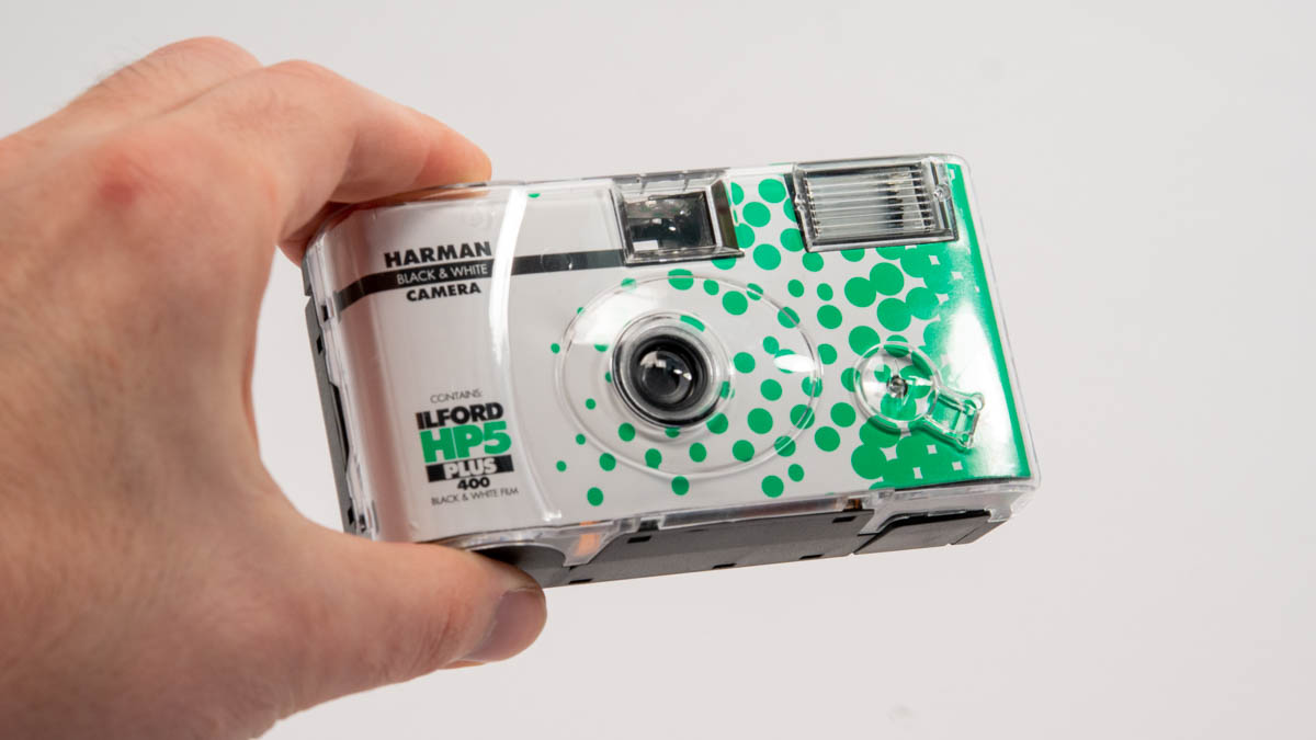 Ilford HP5 preloaded disposable camera