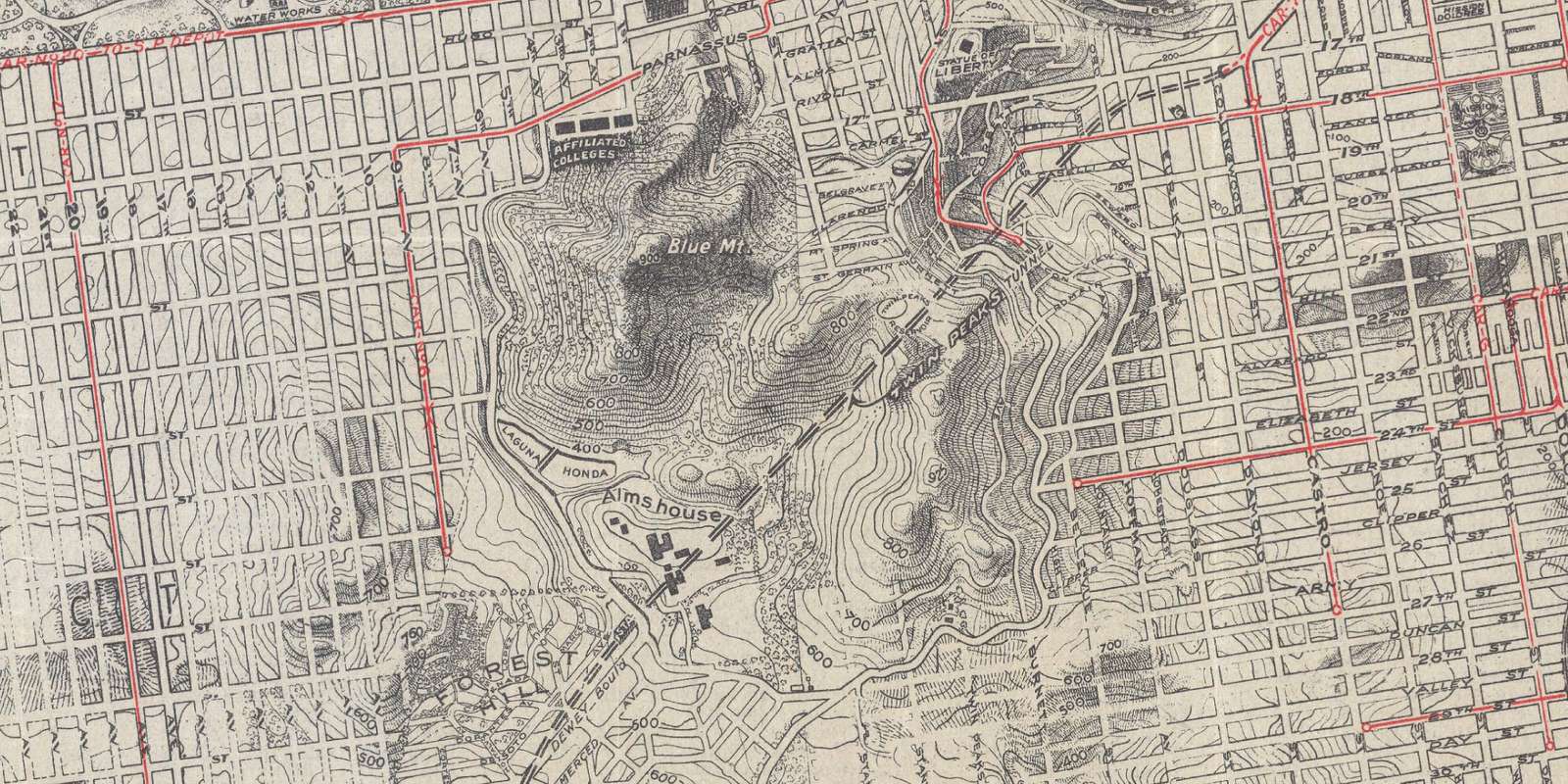 The Chevalier Map of San Francisco