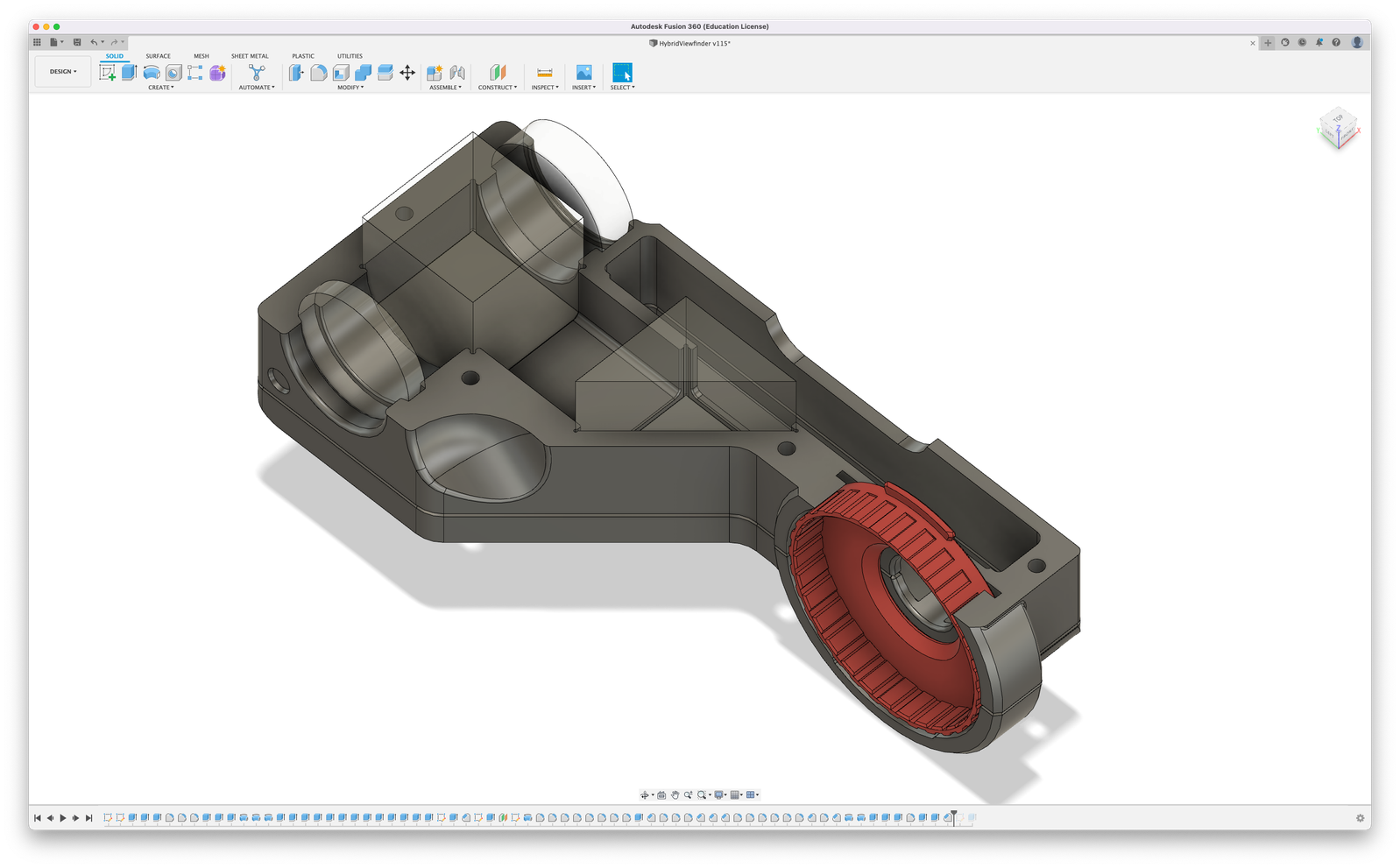 Model in Fusion360