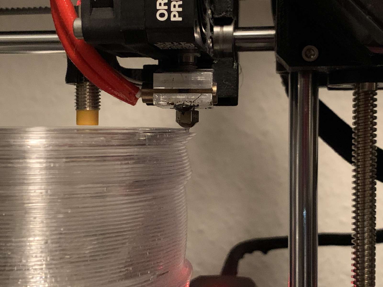 Colorfabb PETG clear on Prusa Mini